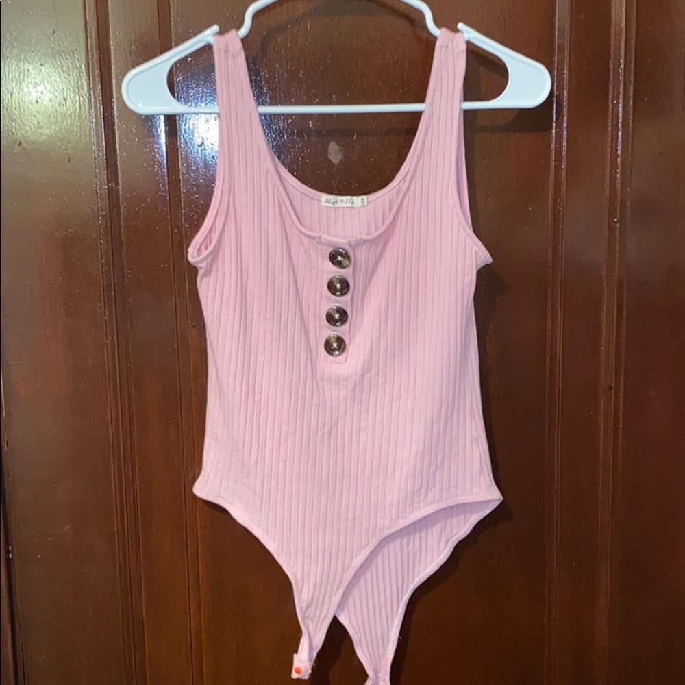 Pink Bodysuit
